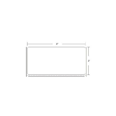 ROLLOS DE ETIQUETA ZEBRA 10012163 4" x 2" Z-PERFORM 2000D