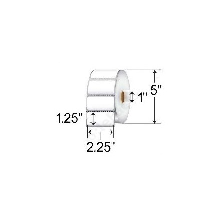 ZEBRA 10015781 2.25" X 1.25" Z-PERFORM 2000D